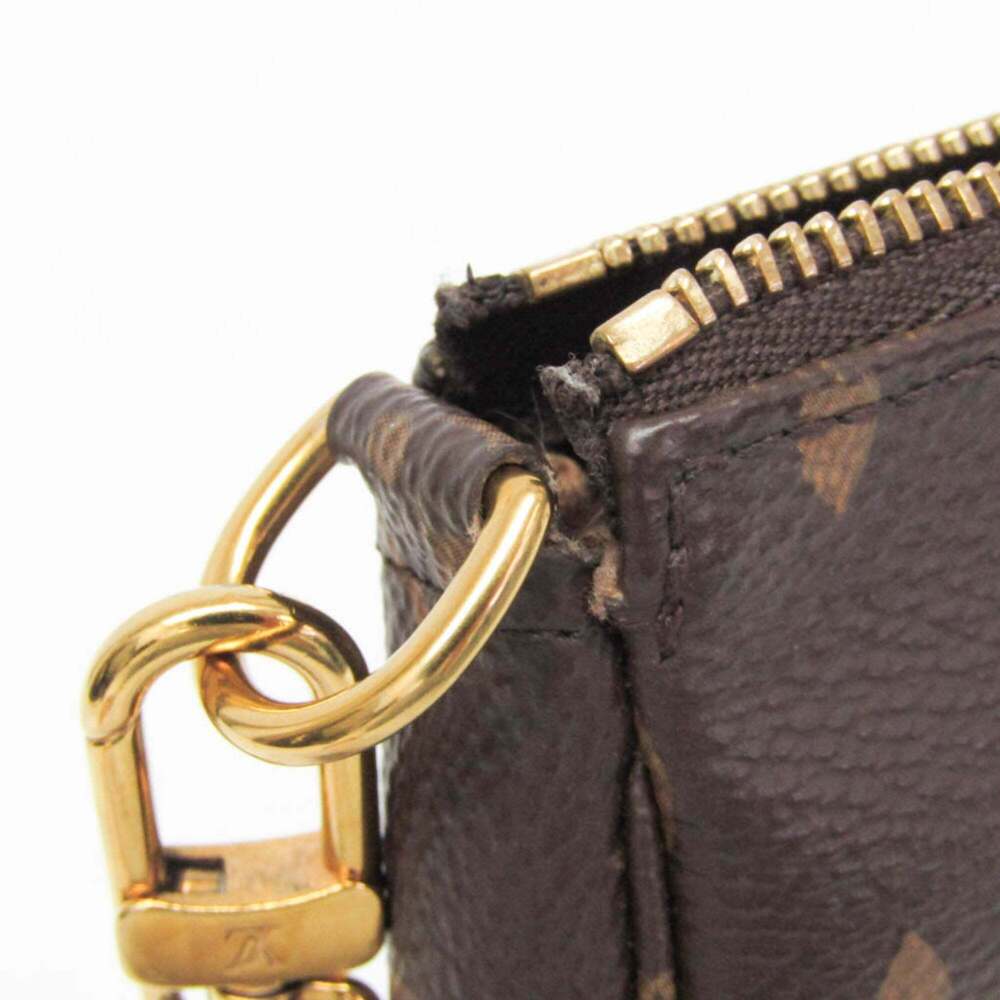 LOUIS VUITTON Brown Monogram Pochette Mini Bag - Picture 8 of 10
